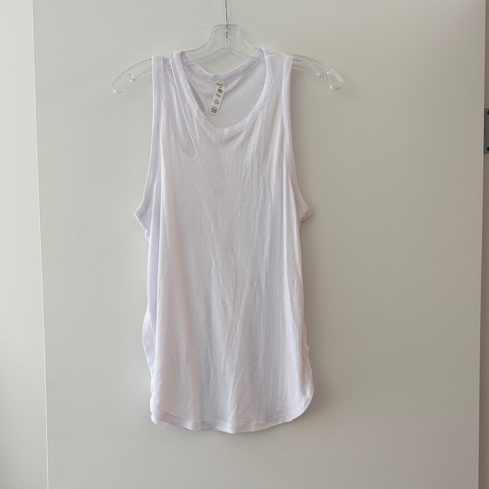 ALO Yoga White Tank Top
